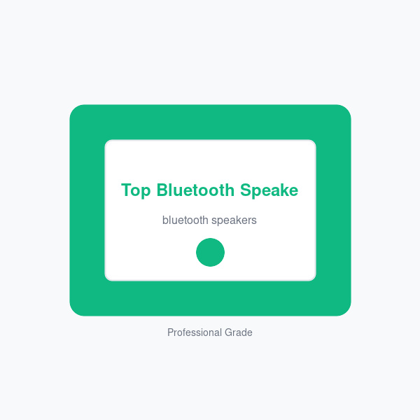 Top Bluetooth Speakers #1