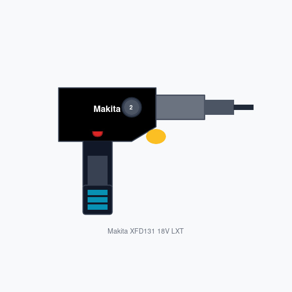 Makita XFD131 18V LXT
