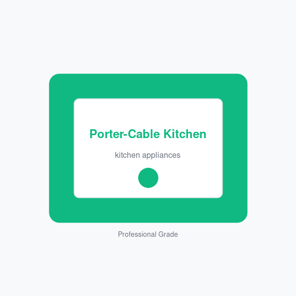 Porter-Cable Kitchen Appliances Pro 1