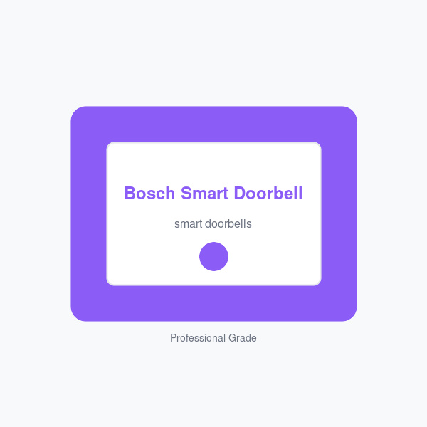 Bosch Smart Doorbells Pro 4